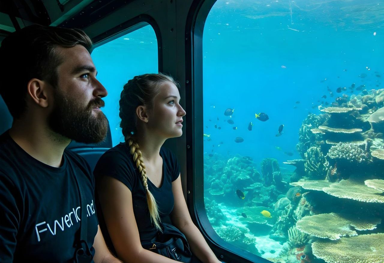 батискаф Sea Scope в Шарм-эль-Шейхе — экскурсия на подводной лодке с панорамными окнами